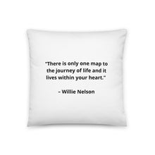 Load image into Gallery viewer, Musician Willie Nelson Pillow