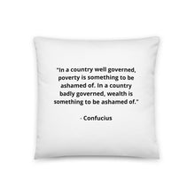 Load image into Gallery viewer, Spiritual Confucius 3 Pillow