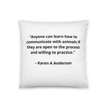 Load image into Gallery viewer, Pets Karen A Anderson Pillow