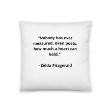 Load image into Gallery viewer, Romance Zelda Fitzgerald Pillow