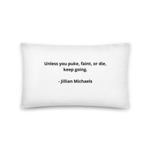 Load image into Gallery viewer, Jillian Michaels Pillow