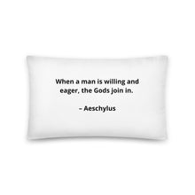 Load image into Gallery viewer, Aeschylus New Age Pillow