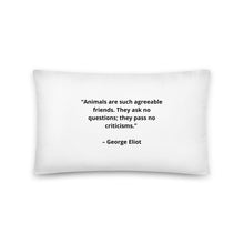 Load image into Gallery viewer, Pet George Eliot Pillow