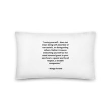 Load image into Gallery viewer, Self-Love Margo Anand Pillow
