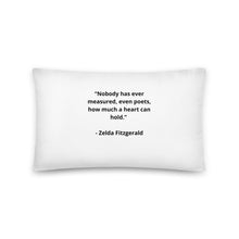 Load image into Gallery viewer, Romance Zelda Fitzgerald Pillow