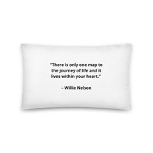Load image into Gallery viewer, Musician Willie Nelson Pillow