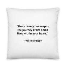 Load image into Gallery viewer, Musician Willie Nelson Pillow