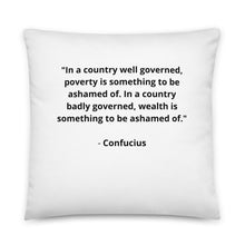 Load image into Gallery viewer, Spiritual Confucius 3 Pillow