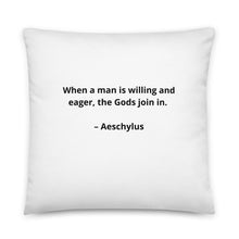 Load image into Gallery viewer, Aeschylus New Age Pillow