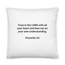 Load image into Gallery viewer, Bible Verses Proverbs 3:5 Pillow