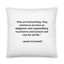 Load image into Gallery viewer, Pets James Cromwell Pillow