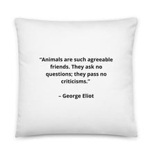 Load image into Gallery viewer, Pet George Eliot Pillow