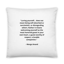 Load image into Gallery viewer, Self-Love Margo Anand Pillow