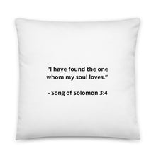 Load image into Gallery viewer, Romance Song of Solomon 3:4 Pillow