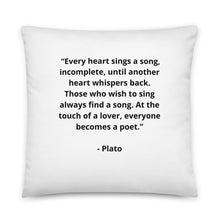 Load image into Gallery viewer, Romance Plato Pillow