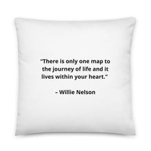 Load image into Gallery viewer, Musician Willie Nelson Pillow