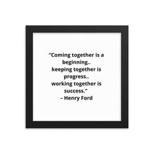 Load image into Gallery viewer, Henry Ford Framed Poster