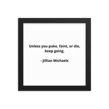 Load image into Gallery viewer, Jillian Michaels Framed Poster