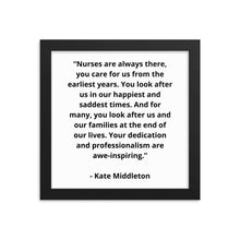 Load image into Gallery viewer, Kate Middleton Framed Poster