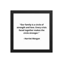 Load image into Gallery viewer, Harriet Morgan Framed Poster