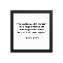 Load image into Gallery viewer, Daniel Defoe New Age Framed Poster