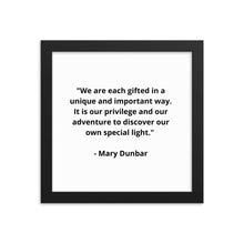 Load image into Gallery viewer, Self-Love Mary Dunbar Framed Poster