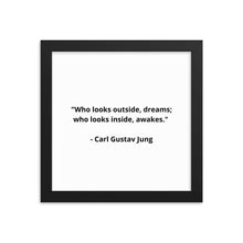 Load image into Gallery viewer, Self-Love Carl Gustav Jung Framed Poster