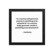 Load image into Gallery viewer, Spiritual Confucius 3 Framed Poster