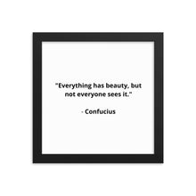 Load image into Gallery viewer, Spiritual Confucius 5 Framed Poster