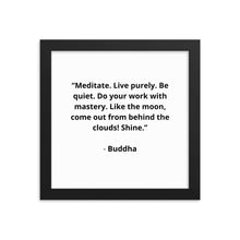 Load image into Gallery viewer, Spiritual Buddha Framed Poster