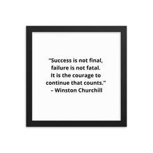 Load image into Gallery viewer, Winston Churchill 1 Framed Poster