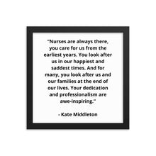 Load image into Gallery viewer, Kate Middleton Framed Poster