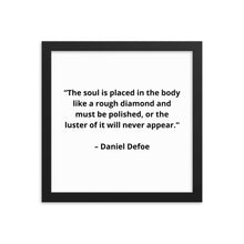 Load image into Gallery viewer, Daniel Defoe New Age Framed Poster