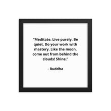 Load image into Gallery viewer, Spiritual Buddha Framed Poster