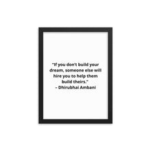 Load image into Gallery viewer, Dhirubhai Ambani Framed Poster
