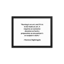 Load image into Gallery viewer, Florence Nightingale Framed Poster
