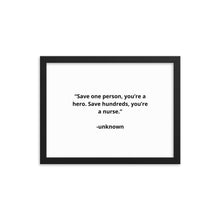 Load image into Gallery viewer, Unknown Framed Poster