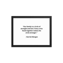 Load image into Gallery viewer, Harriet Morgan Framed Poster