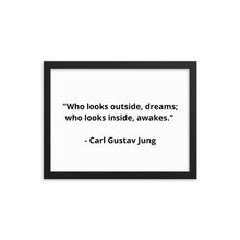 Load image into Gallery viewer, Self-Love Carl Gustav Jung Framed Poster