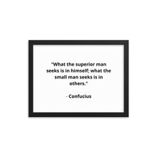 Load image into Gallery viewer, Spiritual Confucius 4 Framed Poster