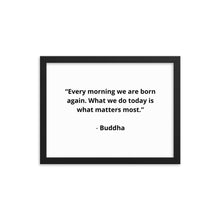 Load image into Gallery viewer, Spiritual Buddha 3 Framed Poster