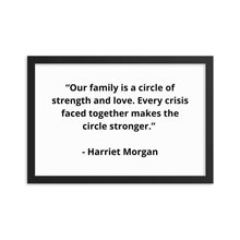 Load image into Gallery viewer, Harriet Morgan Framed Poster