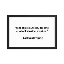 Load image into Gallery viewer, Self-Love Carl Gustav Jung Framed Poster