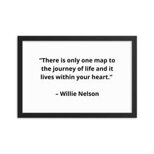 Load image into Gallery viewer, Musicians Willie Nelson Framed Poster
