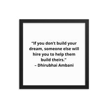 Load image into Gallery viewer, Dhirubhai Ambani Framed Poster