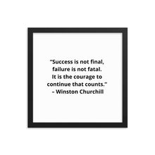 Load image into Gallery viewer, Winston Churchill 1 Framed Poster