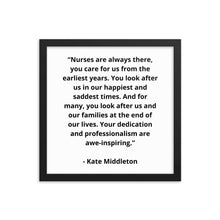 Load image into Gallery viewer, Kate Middleton Framed Poster