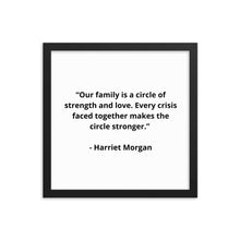 Load image into Gallery viewer, Harriet Morgan Framed Poster