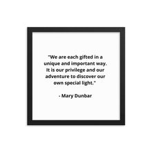 Load image into Gallery viewer, Self-Love Mary Dunbar Framed Poster