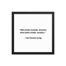 Load image into Gallery viewer, Self-Love Carl Gustav Jung Framed Poster